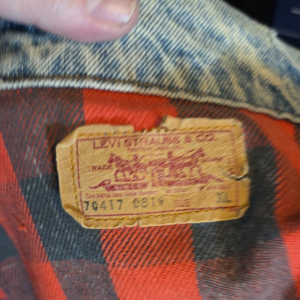 Levi's Acid Wash Blue Denim Trucker Jacket - Men - Picture 11 of 13